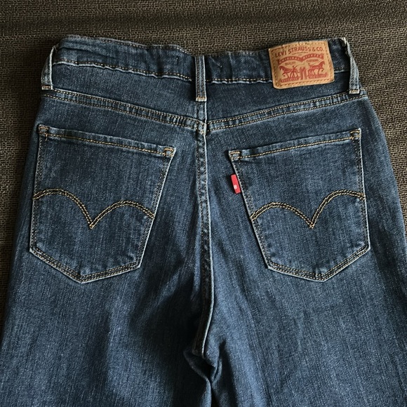 721 Levi's  High Rise Skinny Blue Jeans - Picture 1 of 7